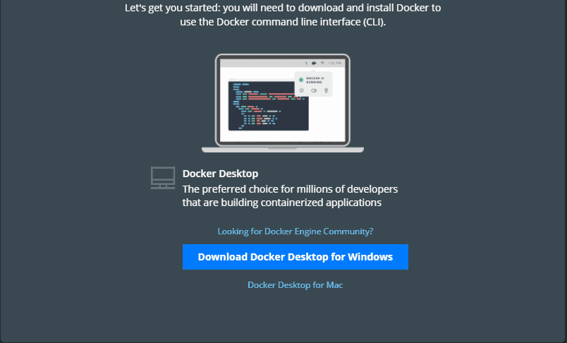 Mainzer Datenfabrik - Docker Desktop für Windows Installieren