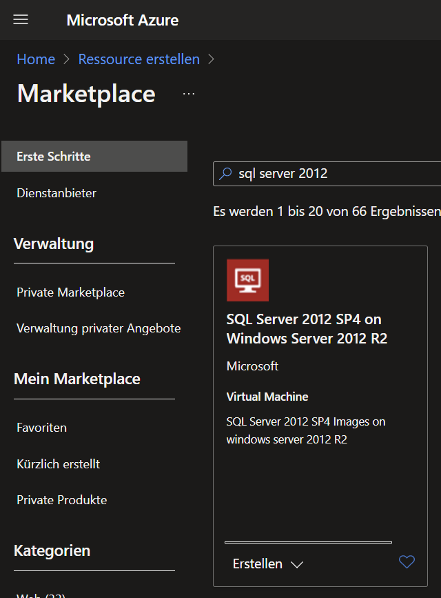 Mainzer Datenfabrik - Migration SQL Server 2012 nach Azure