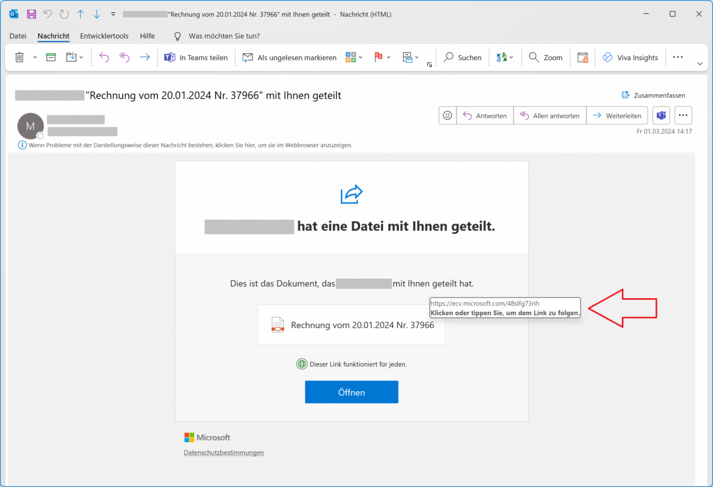 Mainzer Datenfabrik - Neue Welle von Phishing-Angriffen zielt auf Microsoft Office 365 Accounts