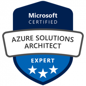 cert Certified Microsoft Azure Solutions Architect