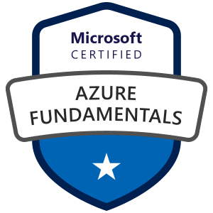 cert Certified Mircosoft Azure Fundamentals